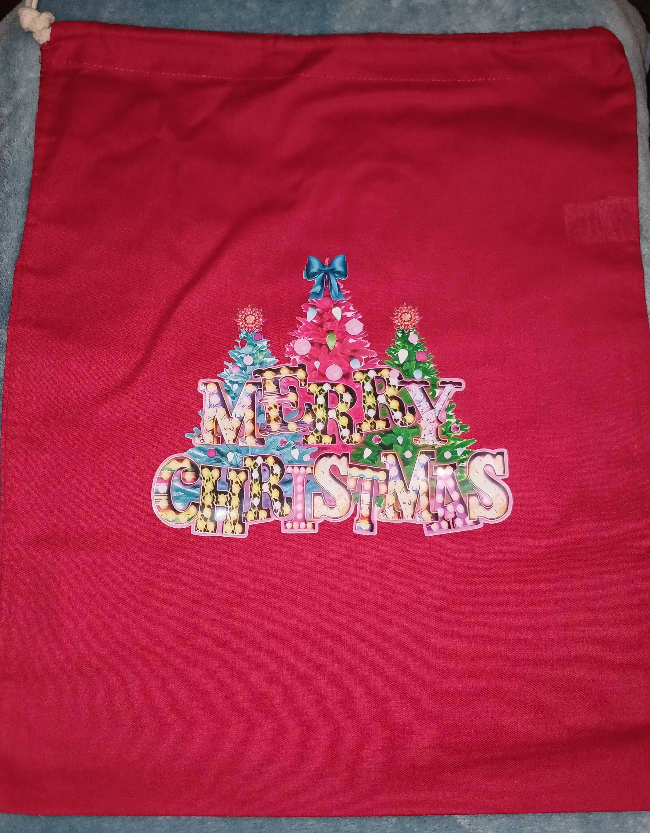 Tree Lights Christmas Sack