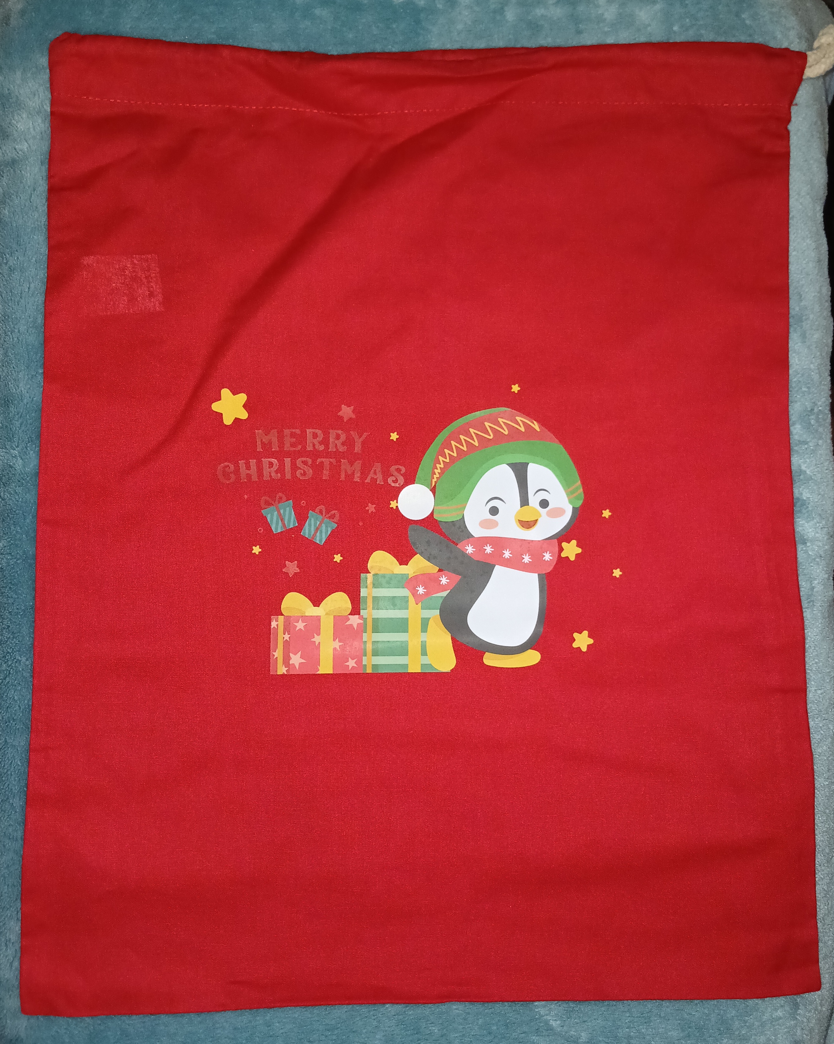 Penguin Christmas Sack