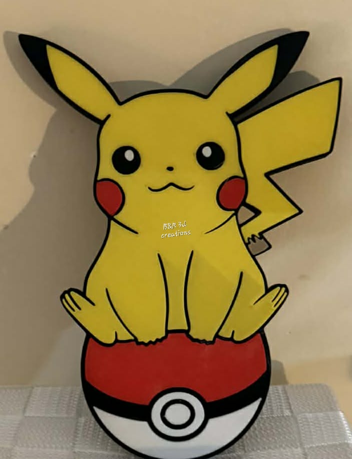 YELLOW MONSTER PLAQUE