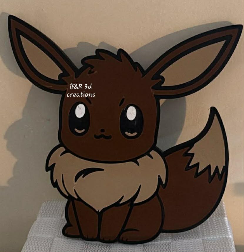 BROWN FOX PLAQUE