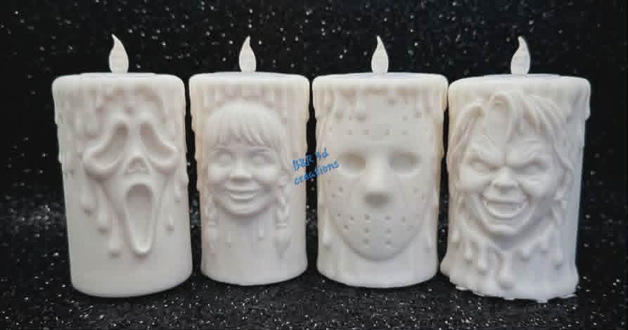 HORROR TEALIGHT SET