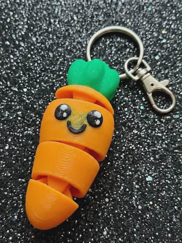 CARROT KEYRING