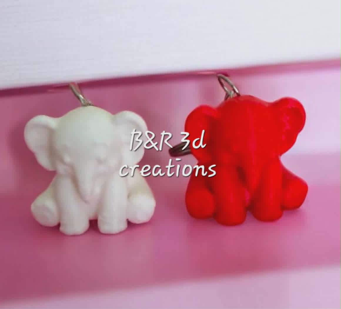 ELEPHANT KEYRING