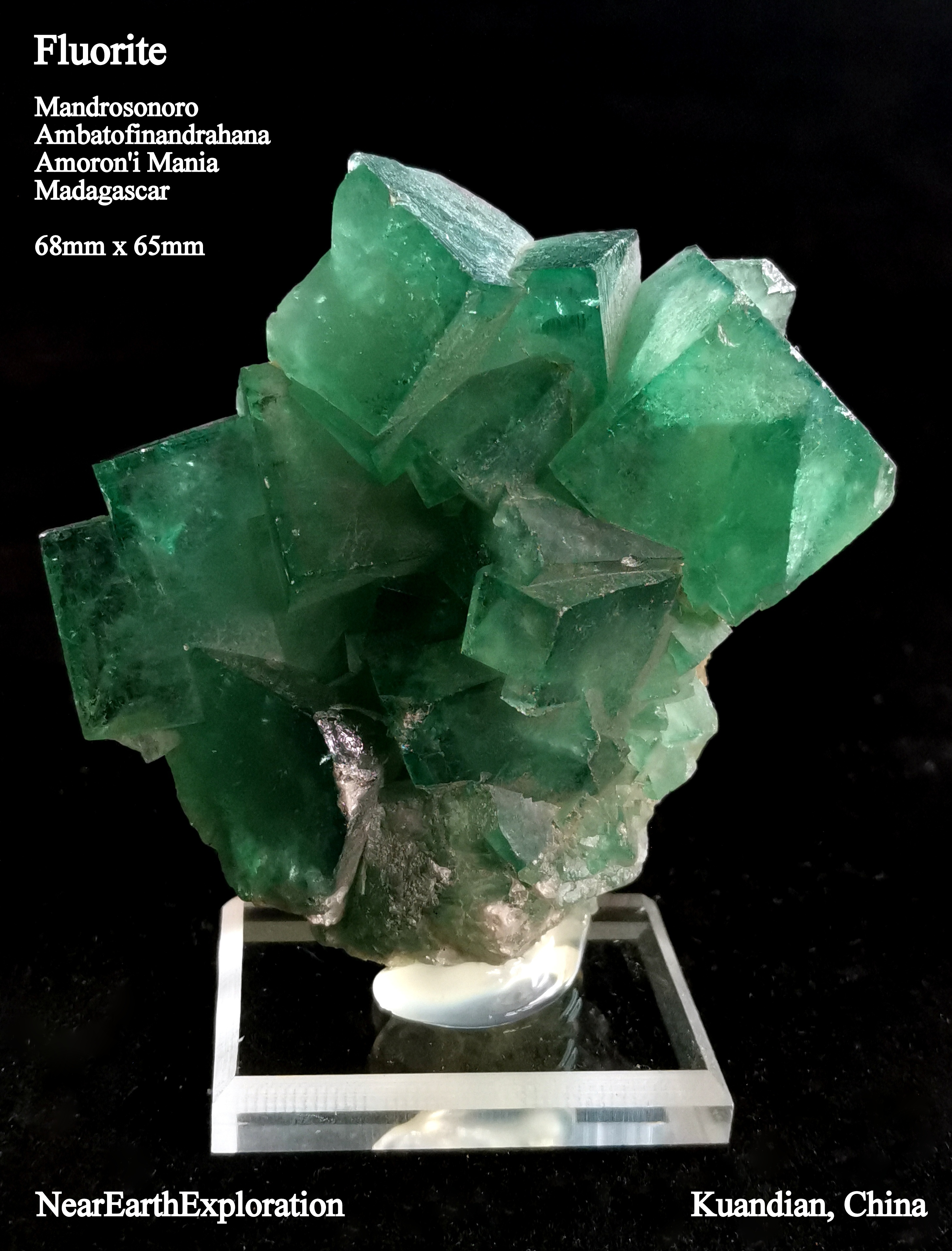 Fluorite - Mandrosonoro, Madagascar