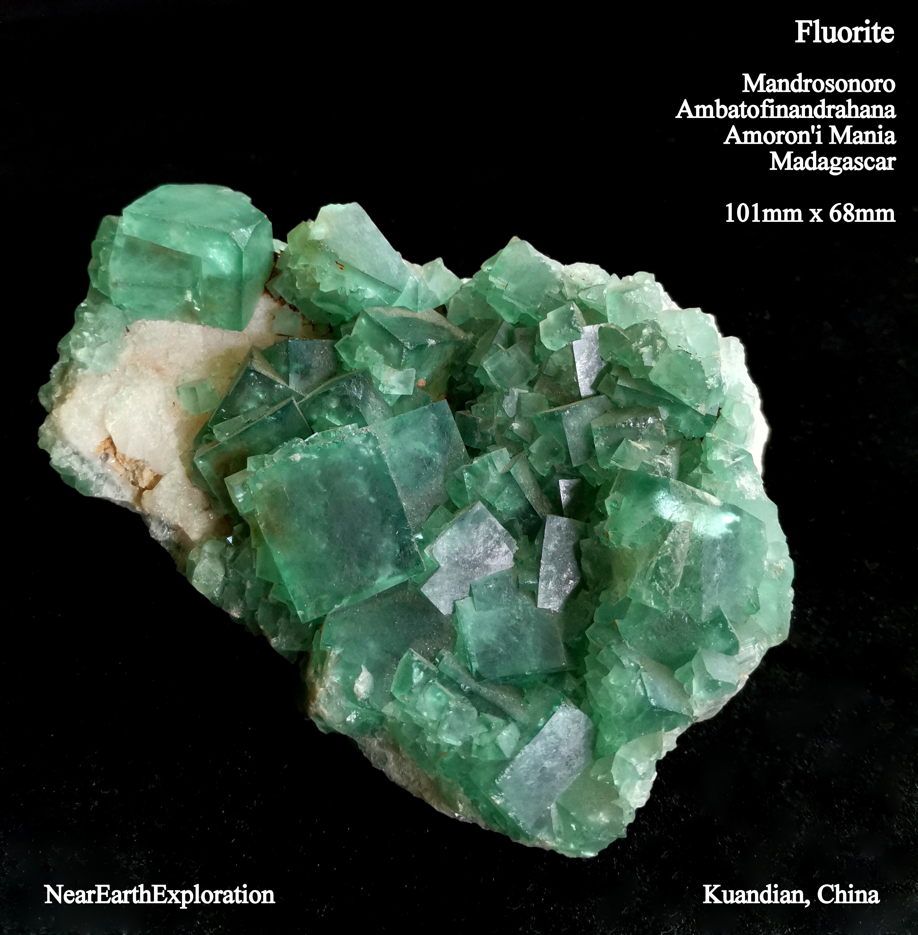 Fluorite - Mandrosonoro, Madagascar