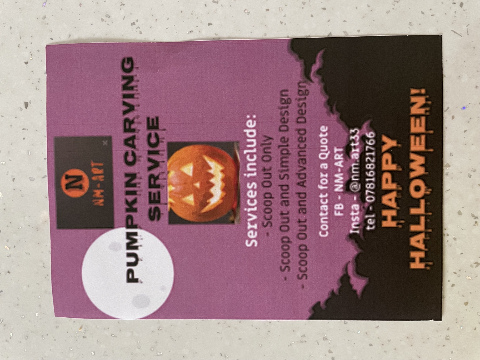 Throughout October