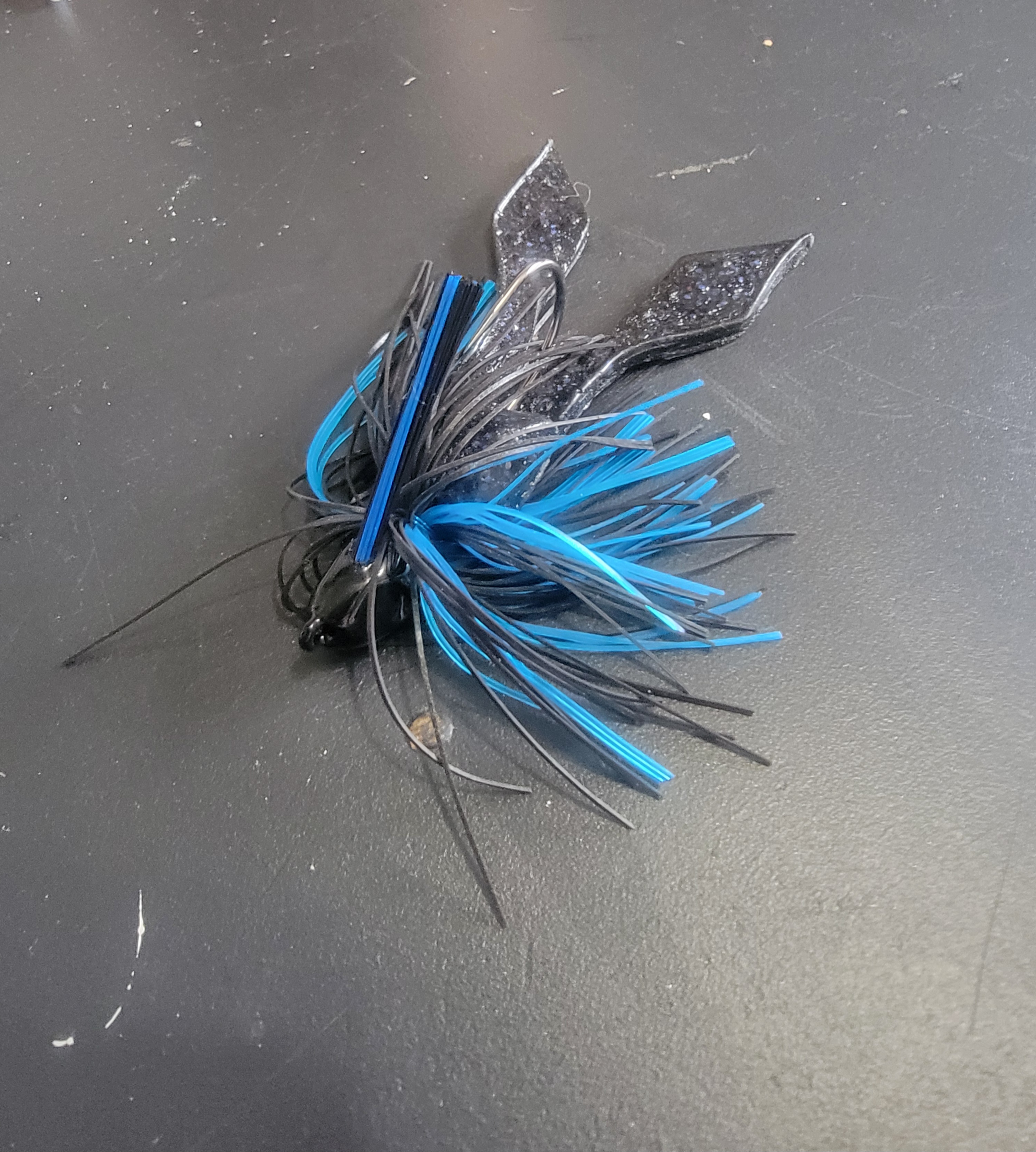 ¾ Black/Blue