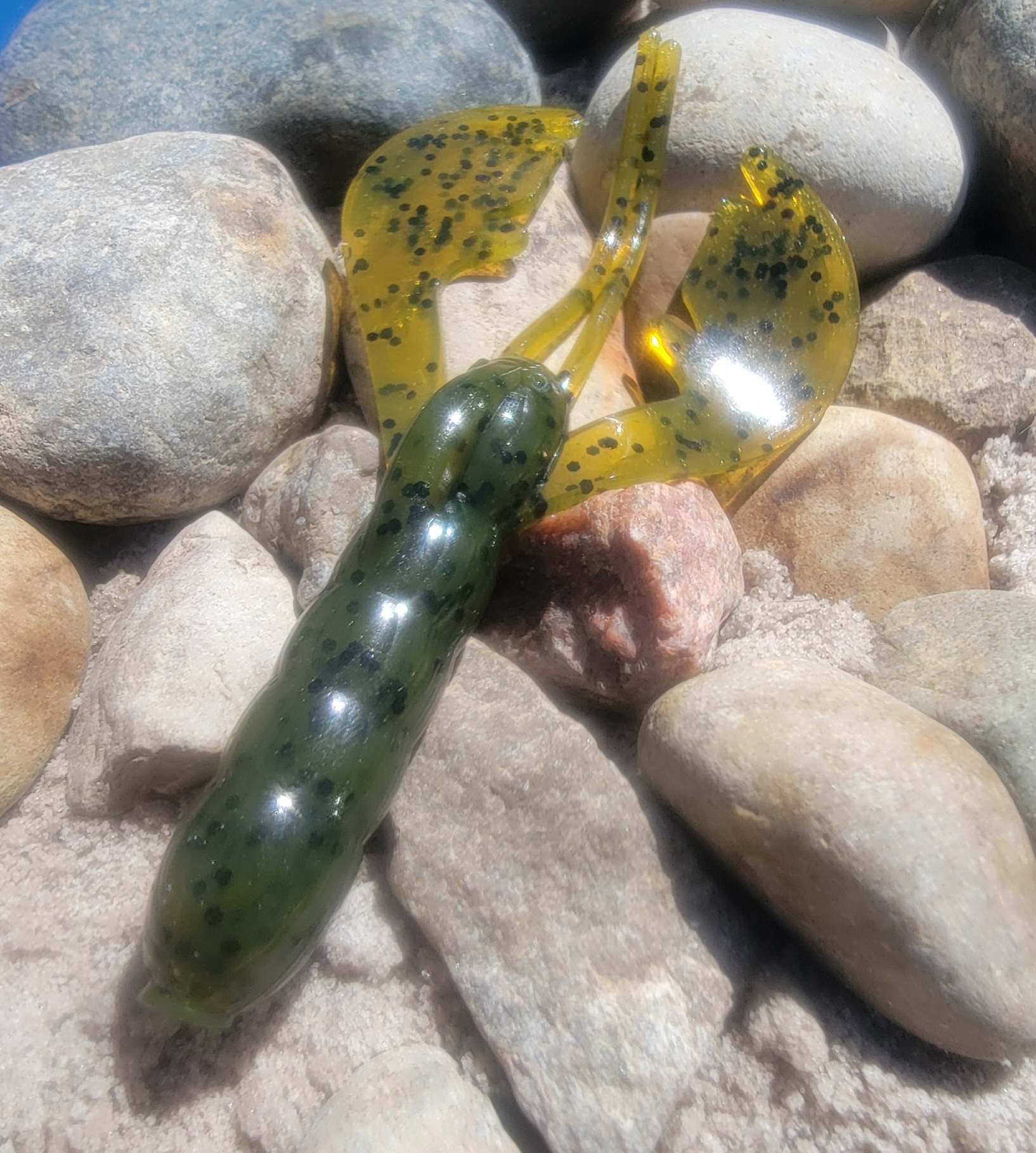 Flapping Craw Green Pumpkin - 8pc
