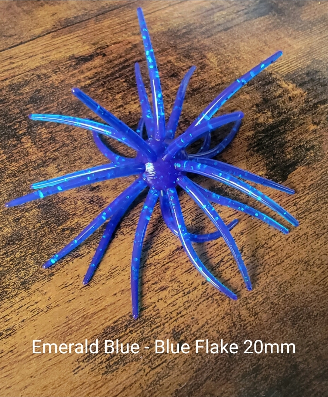Emerald Blue - Blue Flake 20mm