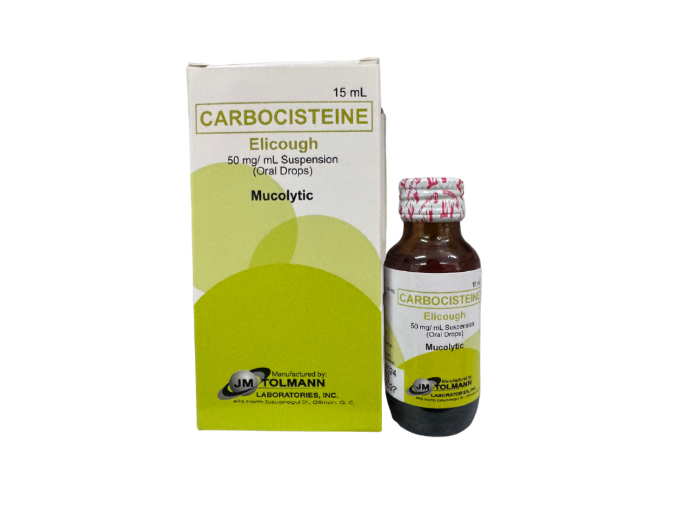 Carbocisteine Drops 100mg 15ml Bottle 1's