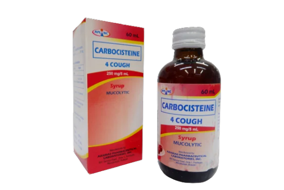 Carbocisteine Syrup 250mg 60ml Bottle 1's
