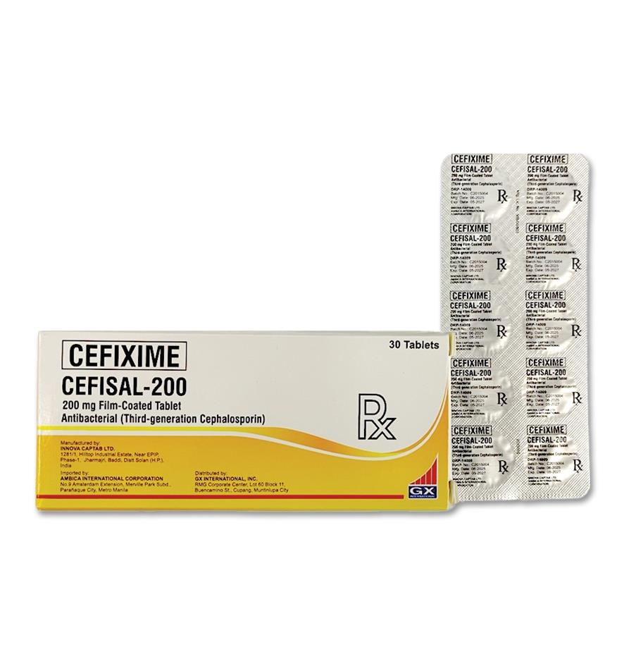 Cefixime 200mg Capsule 1's