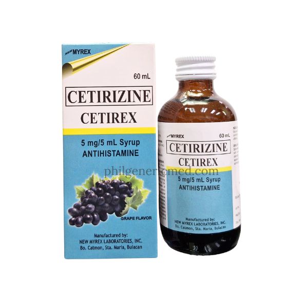 Cetirizine 5mg/5mL Syrup 60mL