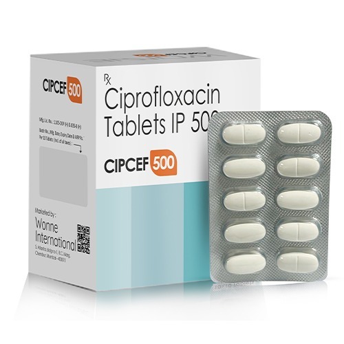 Ciprofloxacin500mg Tablet 1's