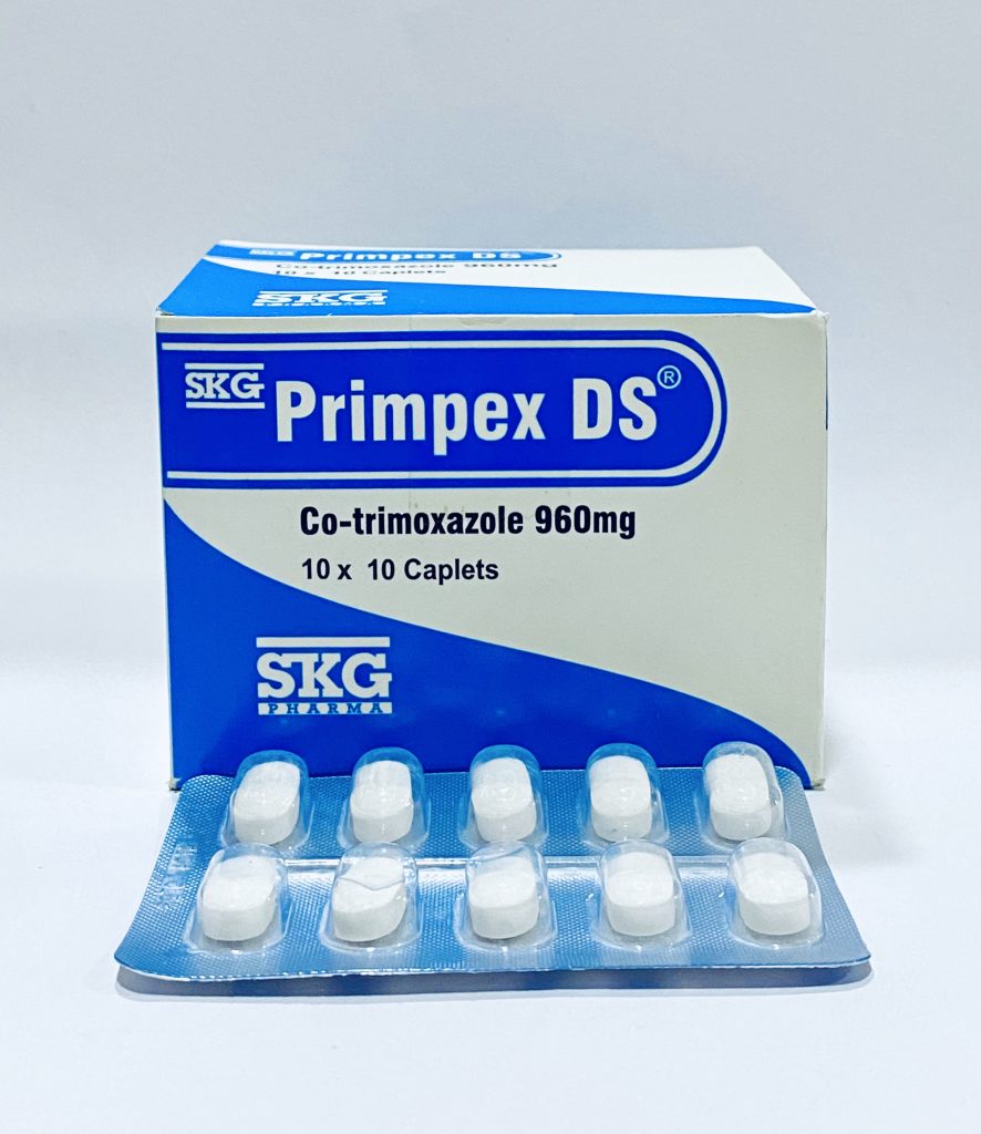 Cotrimoxazole 800mg/160mg Tablet 1's