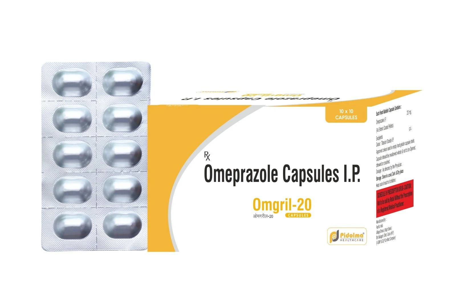 Omeprazole 40mg Capsule 1's