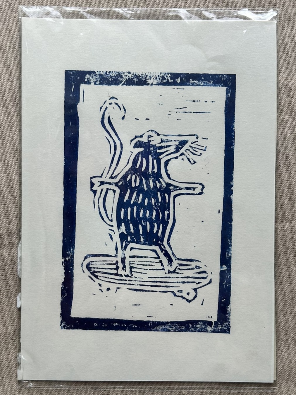 Rat on a Skateboard