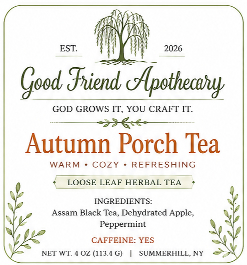 Autumn Porch Tea
