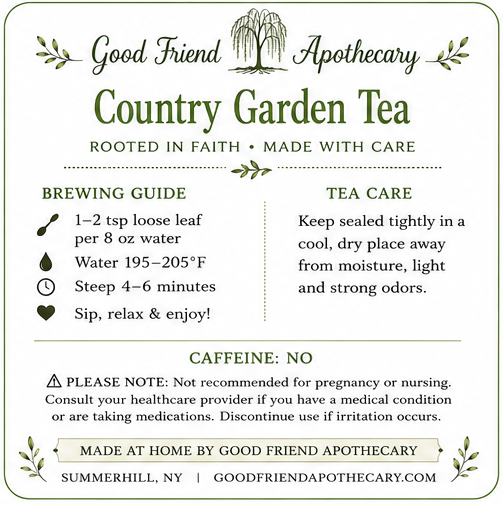 Country Garden Tea