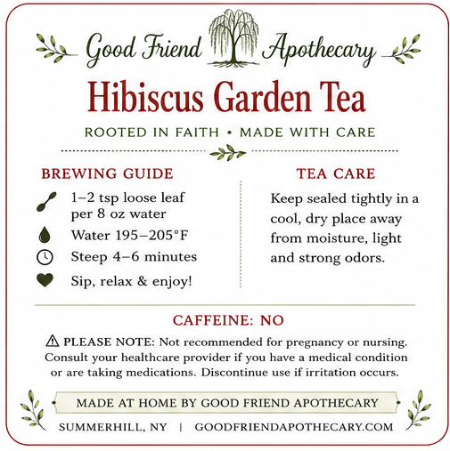 Hibiscus Garden Tea