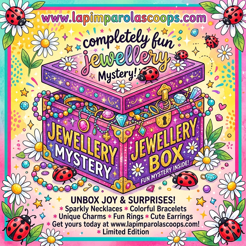 Fun jewellery mystery box 10 items
