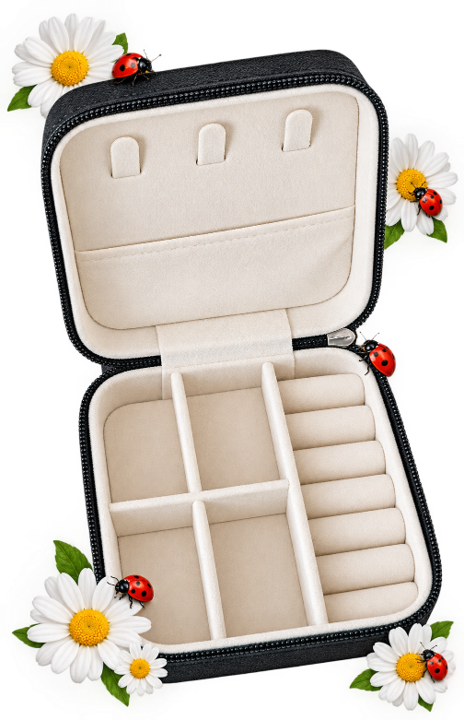 ADD ON Small jewellery box various colours