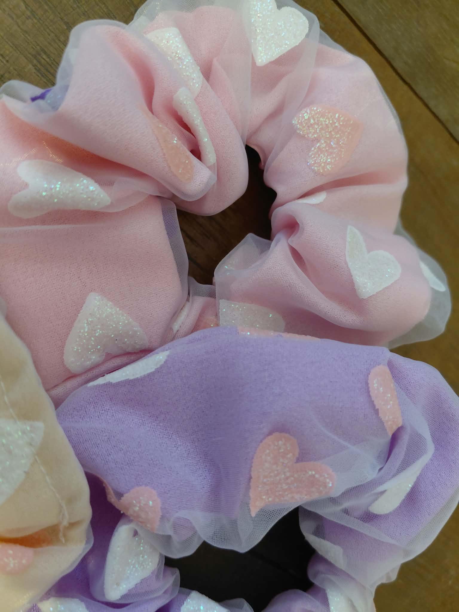 6 Mystery Scrunchies mixed designs