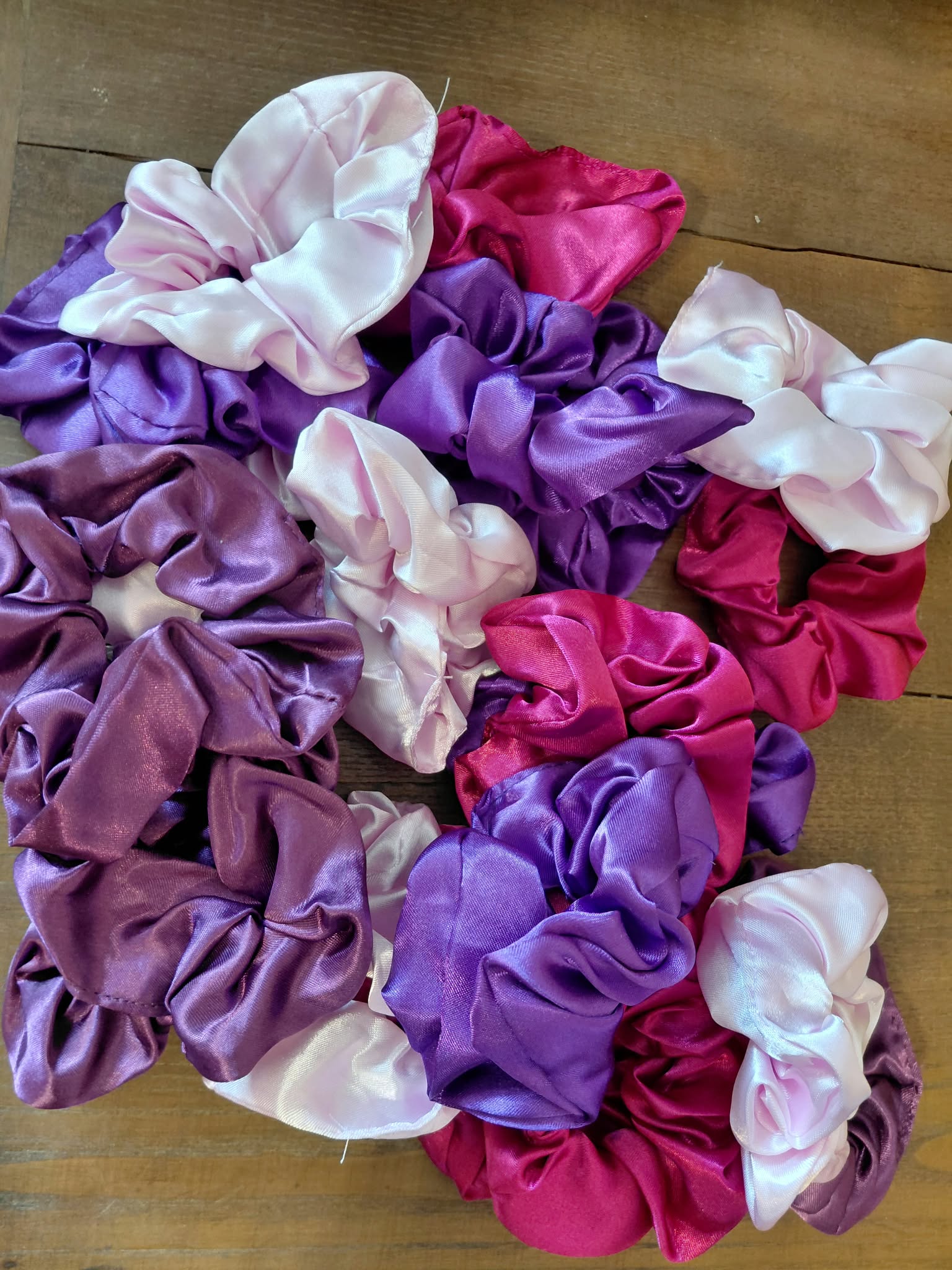 6 Mystery Scrunchies mixed designs