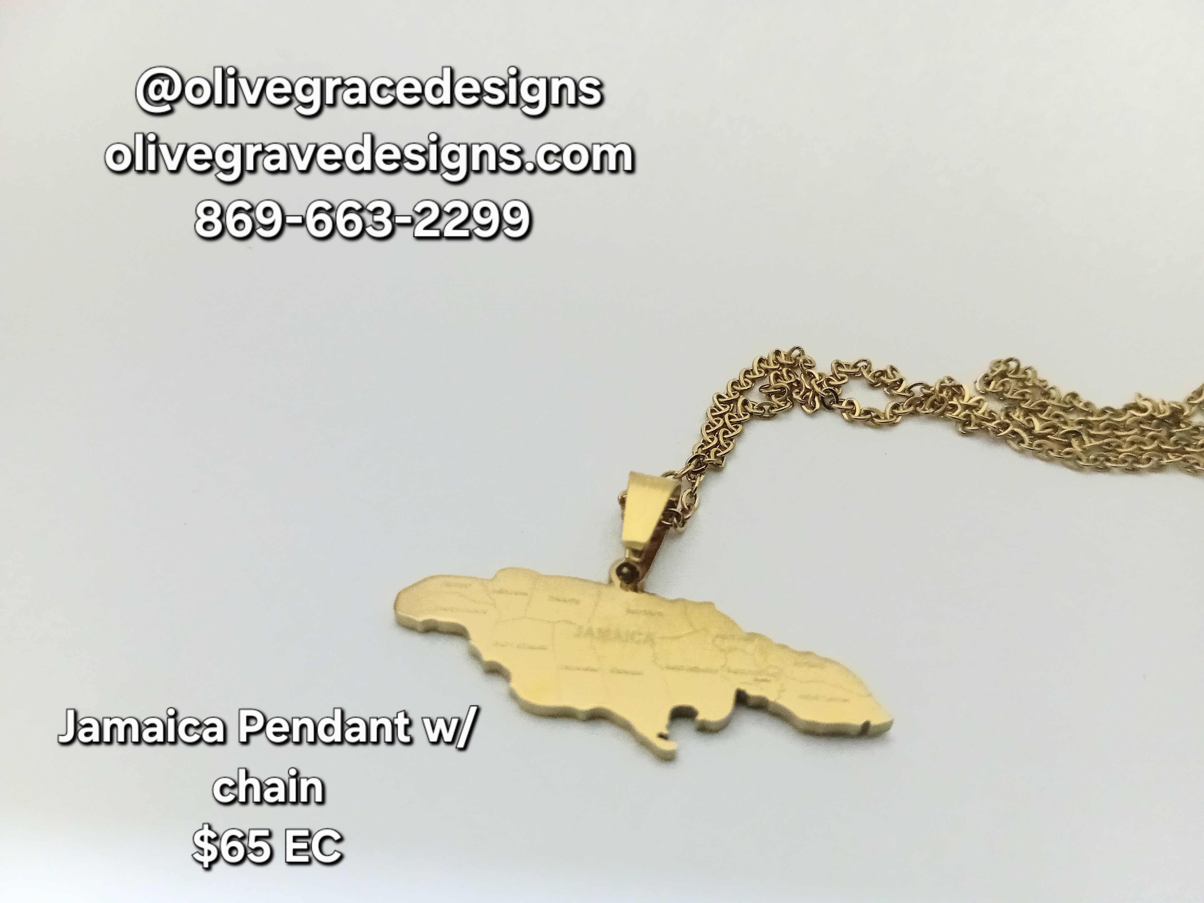 Jamaica Pendant and Chain