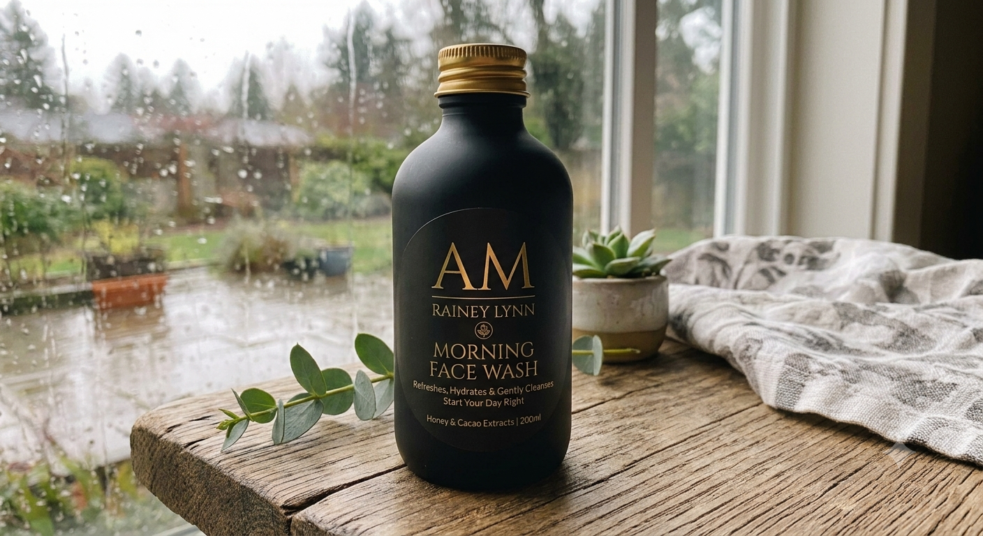 Morning face wash