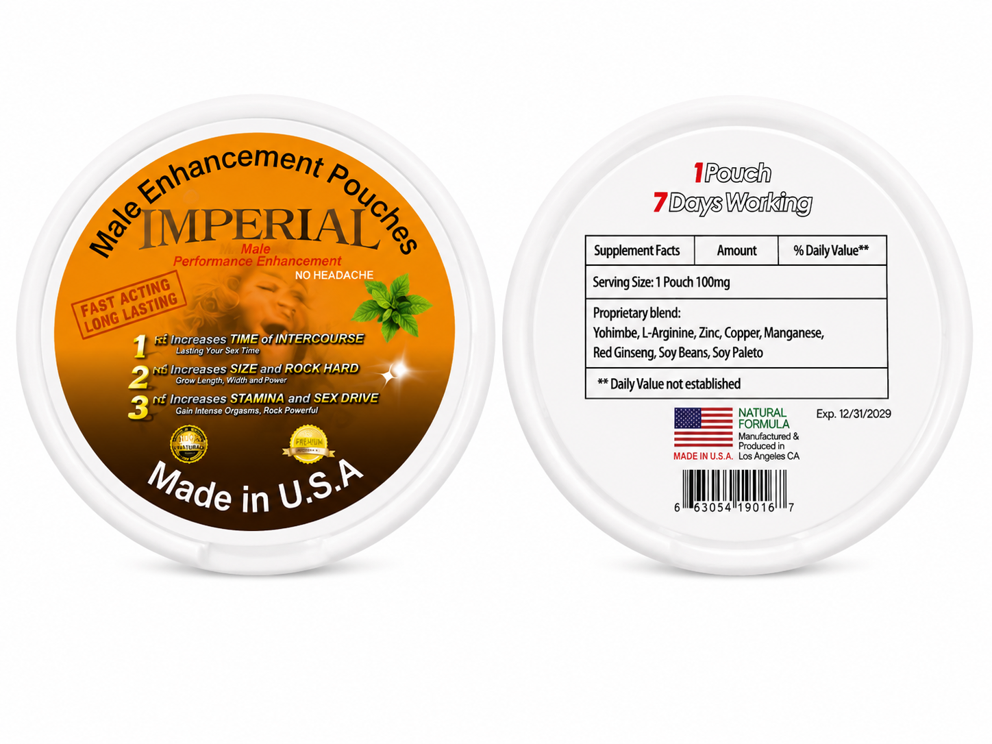 Imperial Male Enhancement Pouches 2 pack