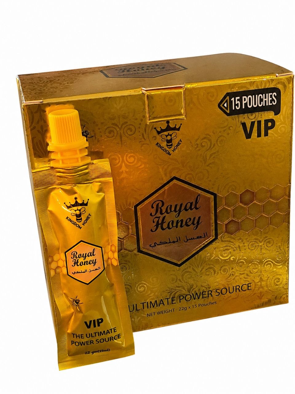 VIP Royal Honey Tube Box of 15 (SALE)