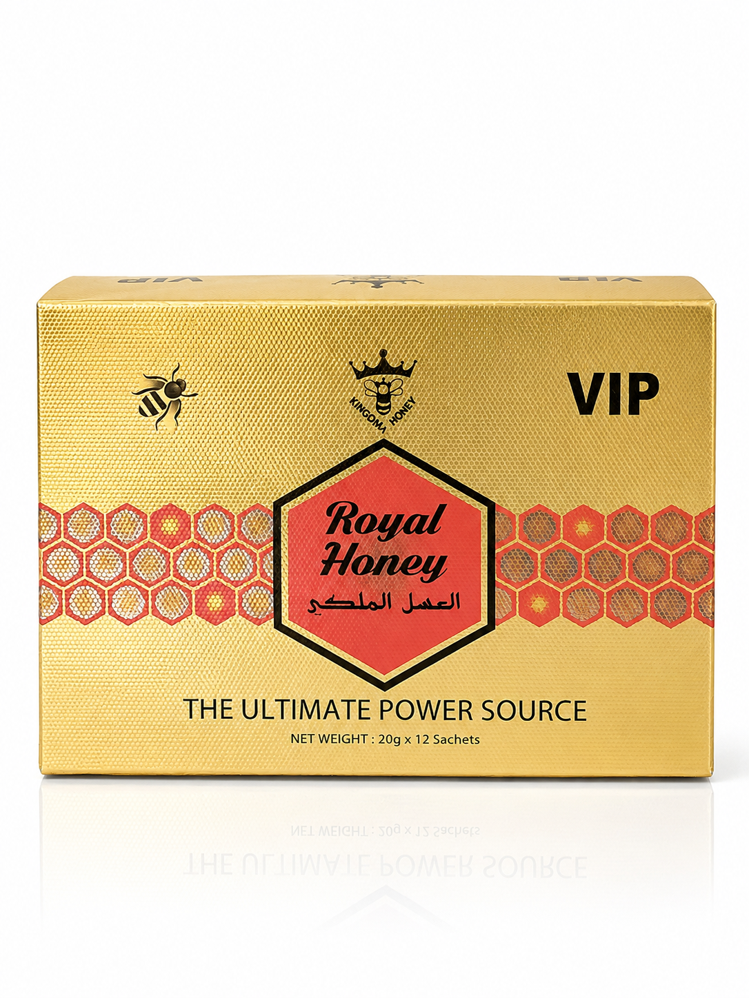 VIP Royal Honey Sachet Box of 12  (SALE)