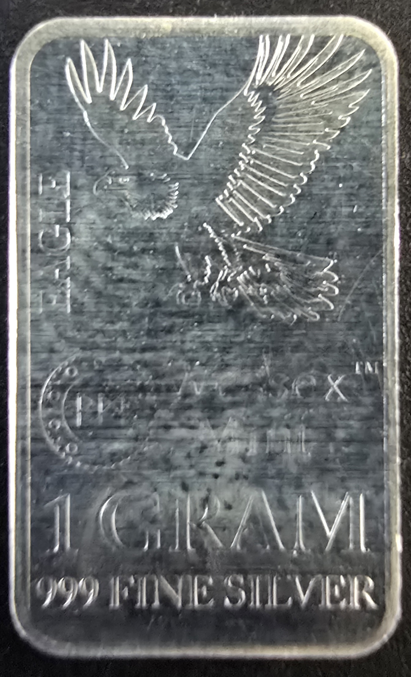 1g Eagle Fine Silver Bar .999 Pure – Sussex Mint