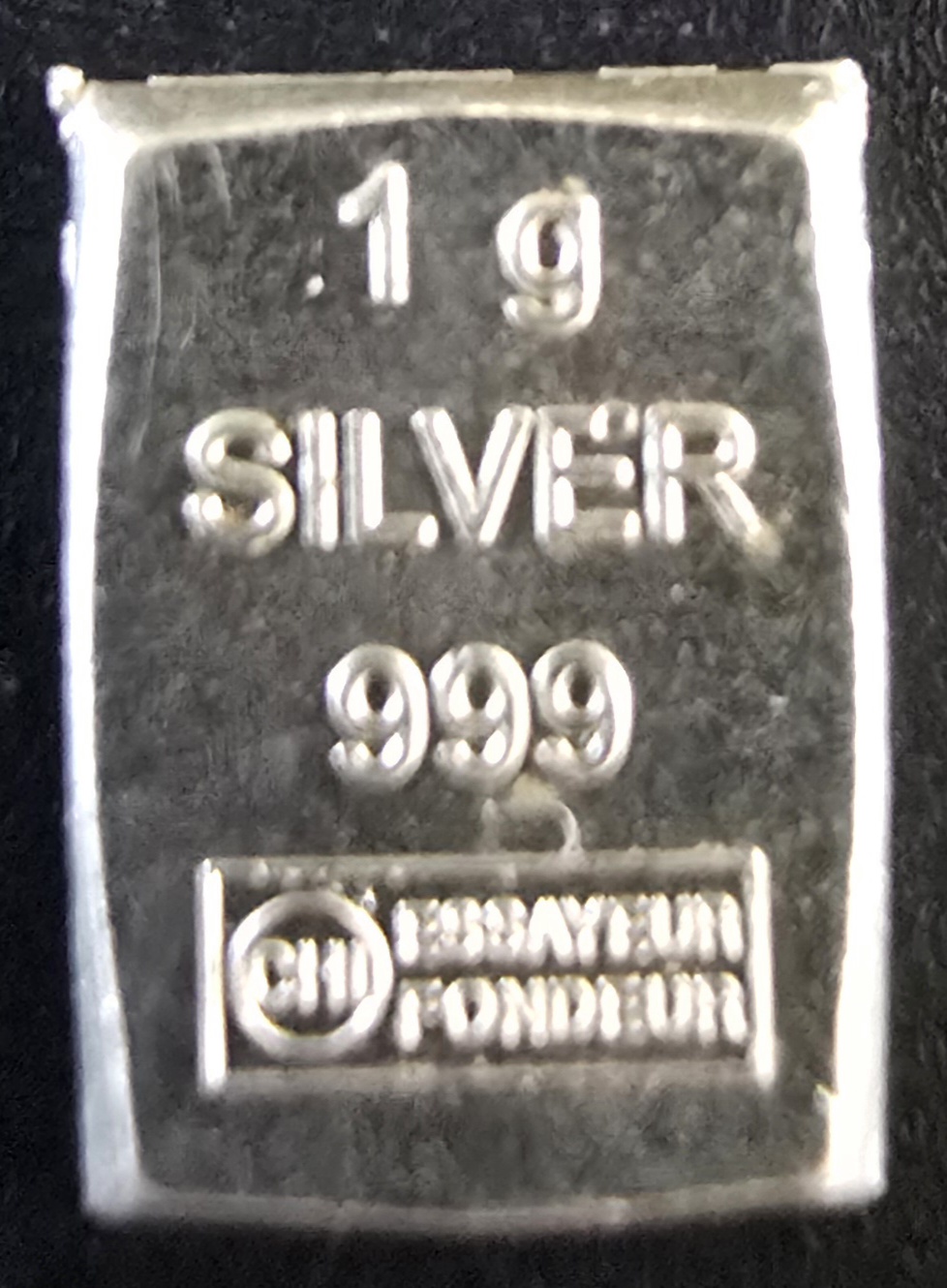 ESG Combibar 1g Fine Silver Bar .999 Pure