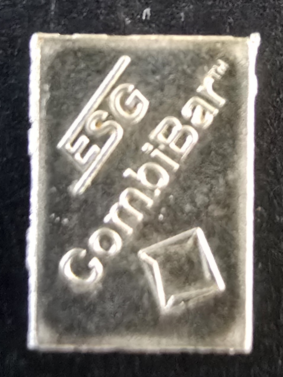 ESG Combibar 1g Fine Silver Bar .999 Pure