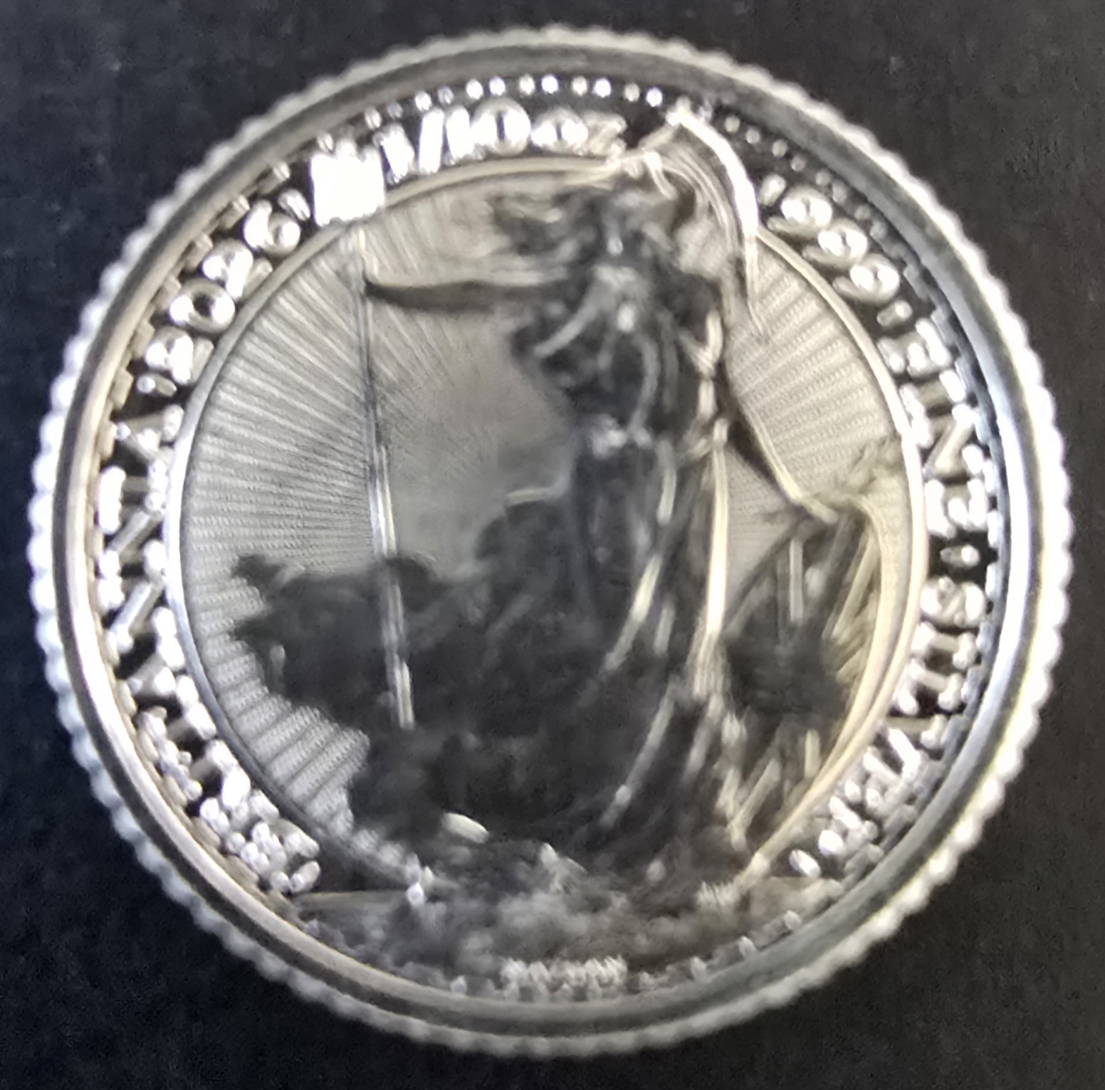 2026 1/10 oz Silver Britannia Coin – King Charles III – .999 Fine Silver (20p)