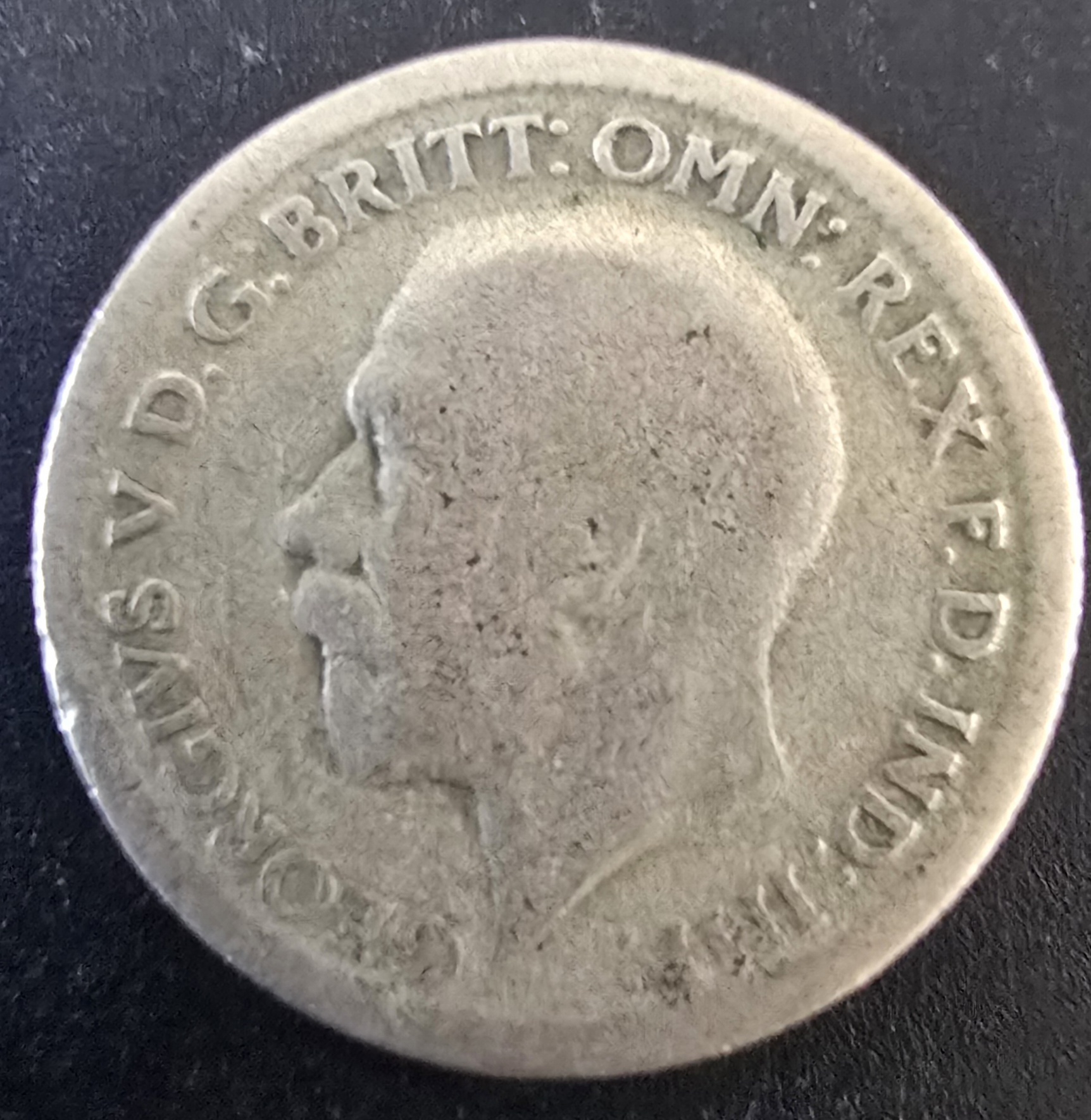 1929 King George V 50% Silver Sixpence (6d) Coin – British Silver