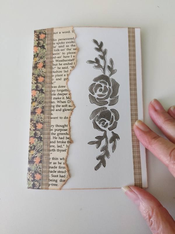 Handmade Notebook & Ephemera Pack - Mixed Media Craft Set
