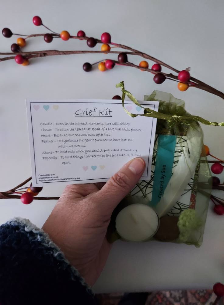 Anxiety/Happiness/Mind & Soul/ Bag of Hugs/Grief novelty symbolic Kindness Kits