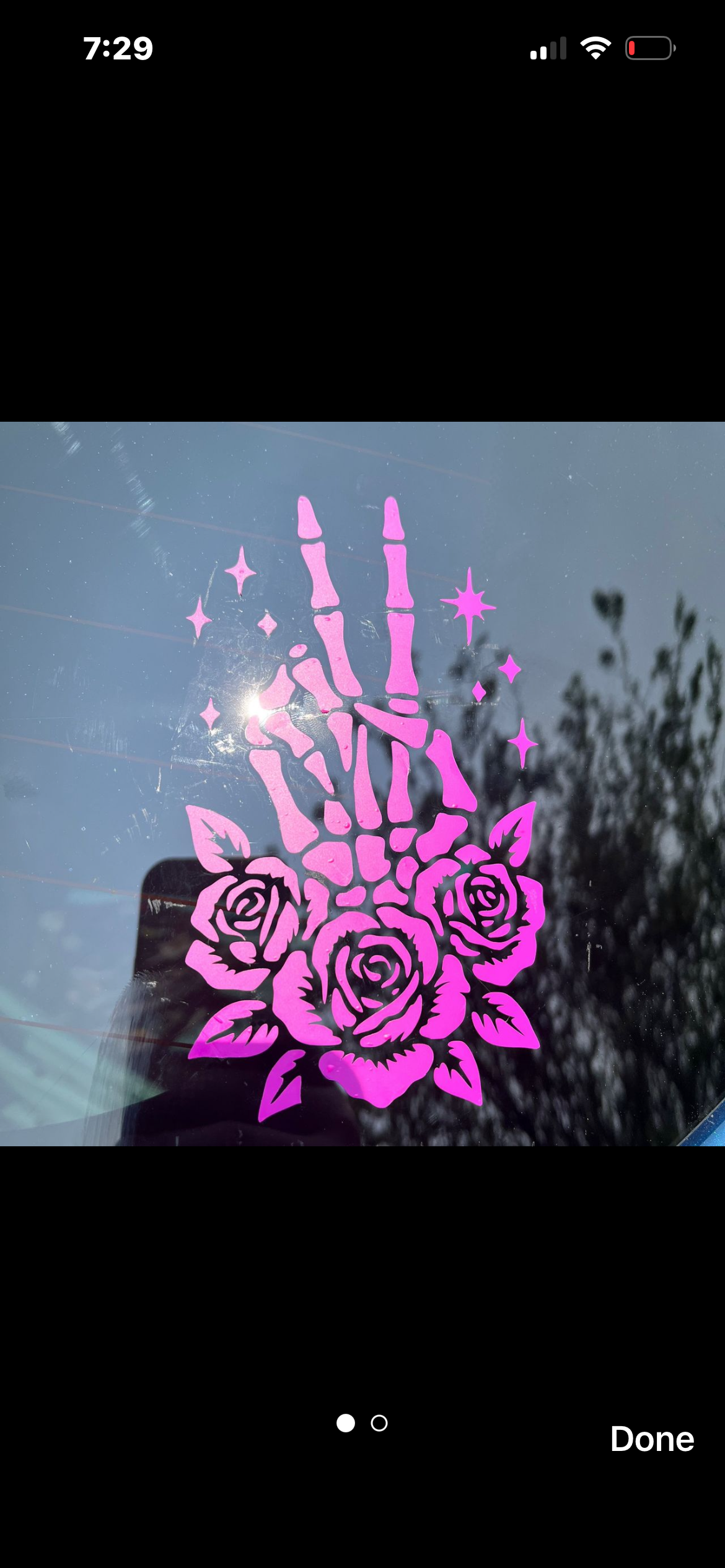 White car decals