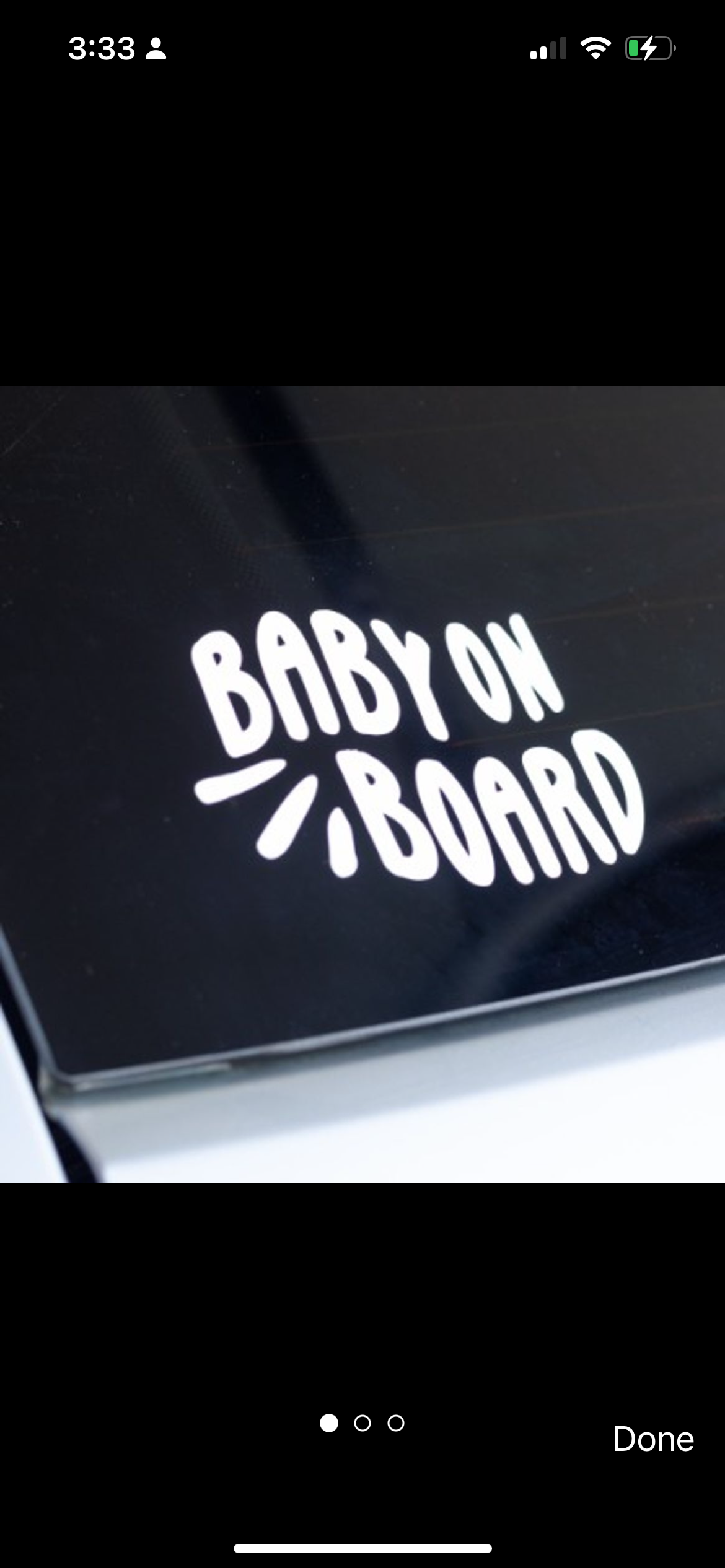 White car decals