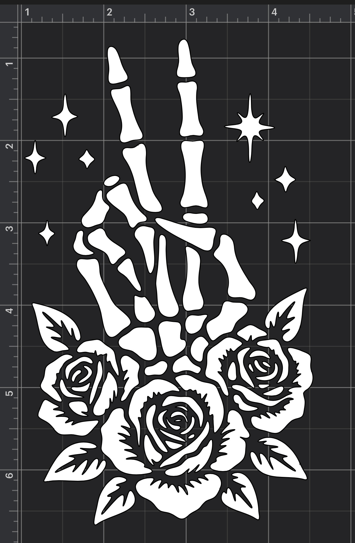 White car decals