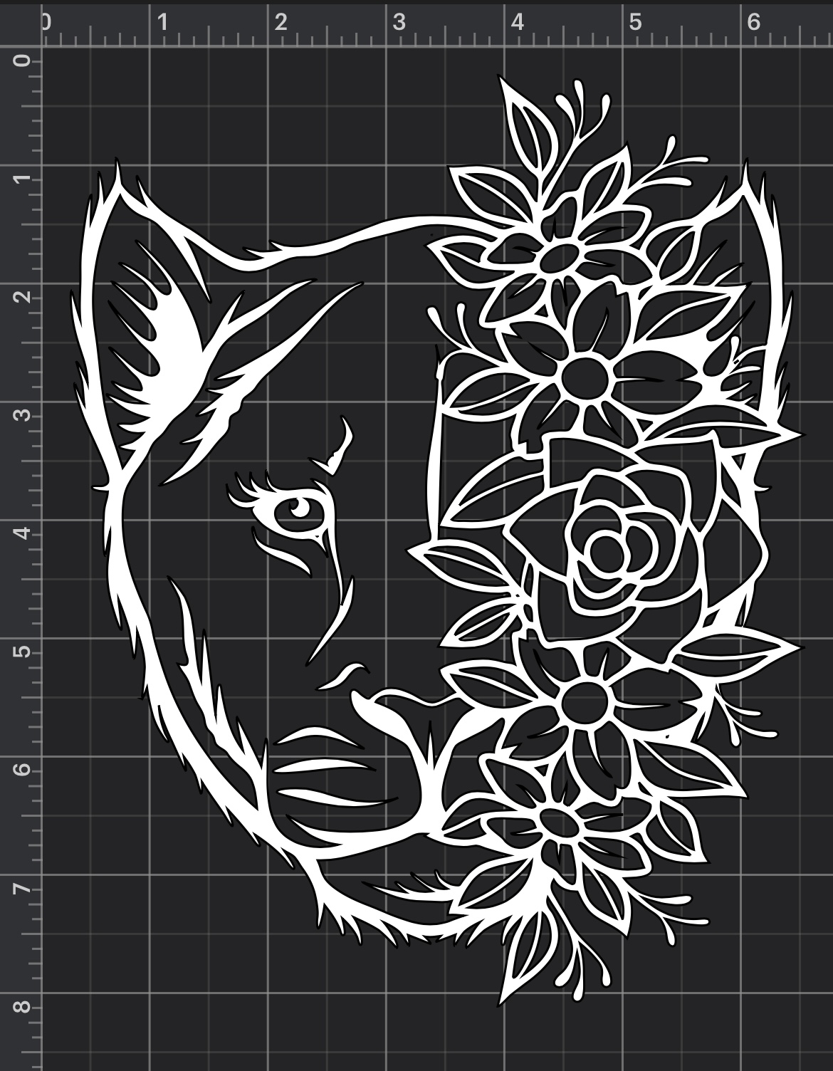 White car decals