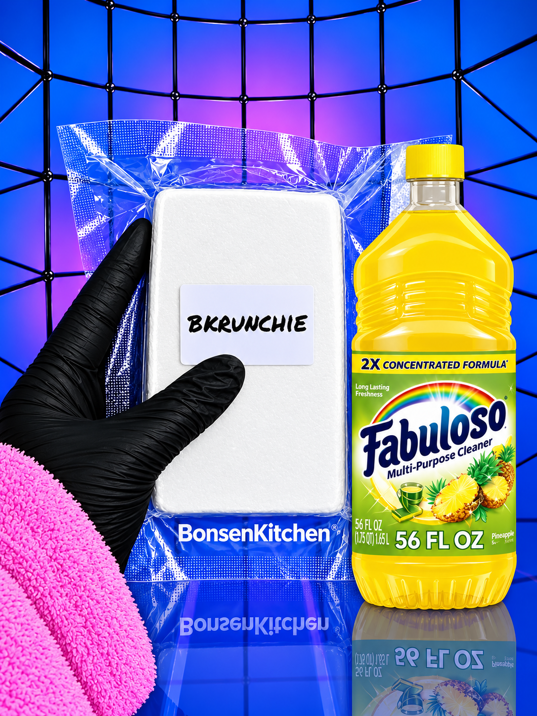 FAB pineapple brick