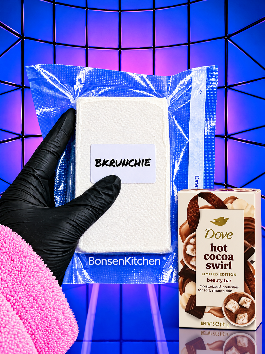 Dove hot coco brick