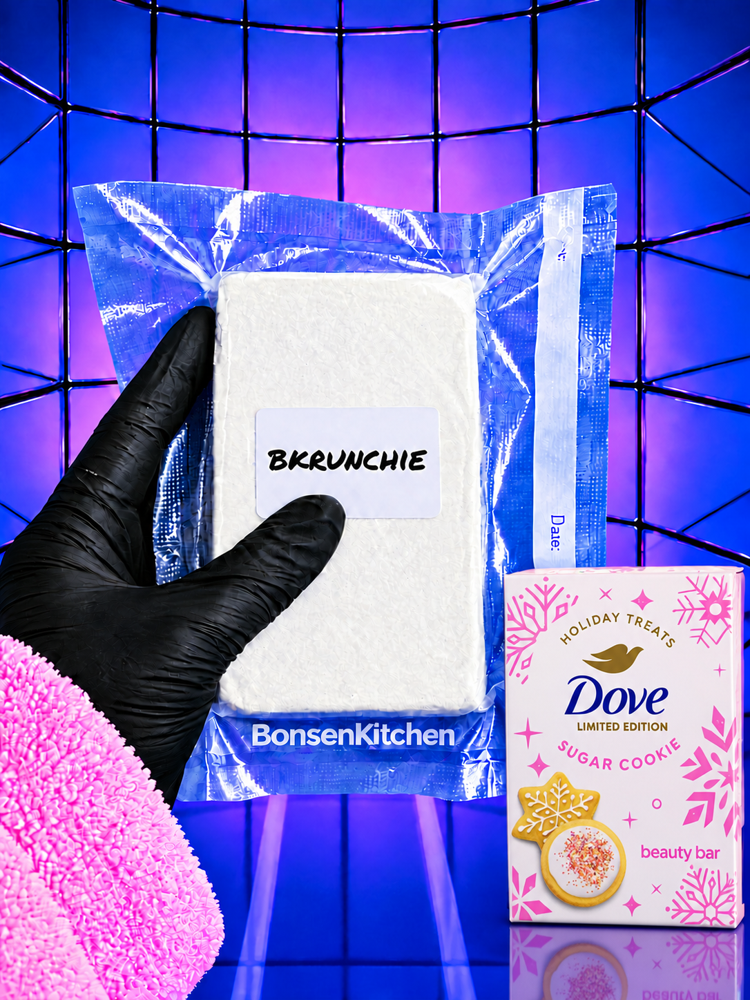 Dove sugar cookie brick
