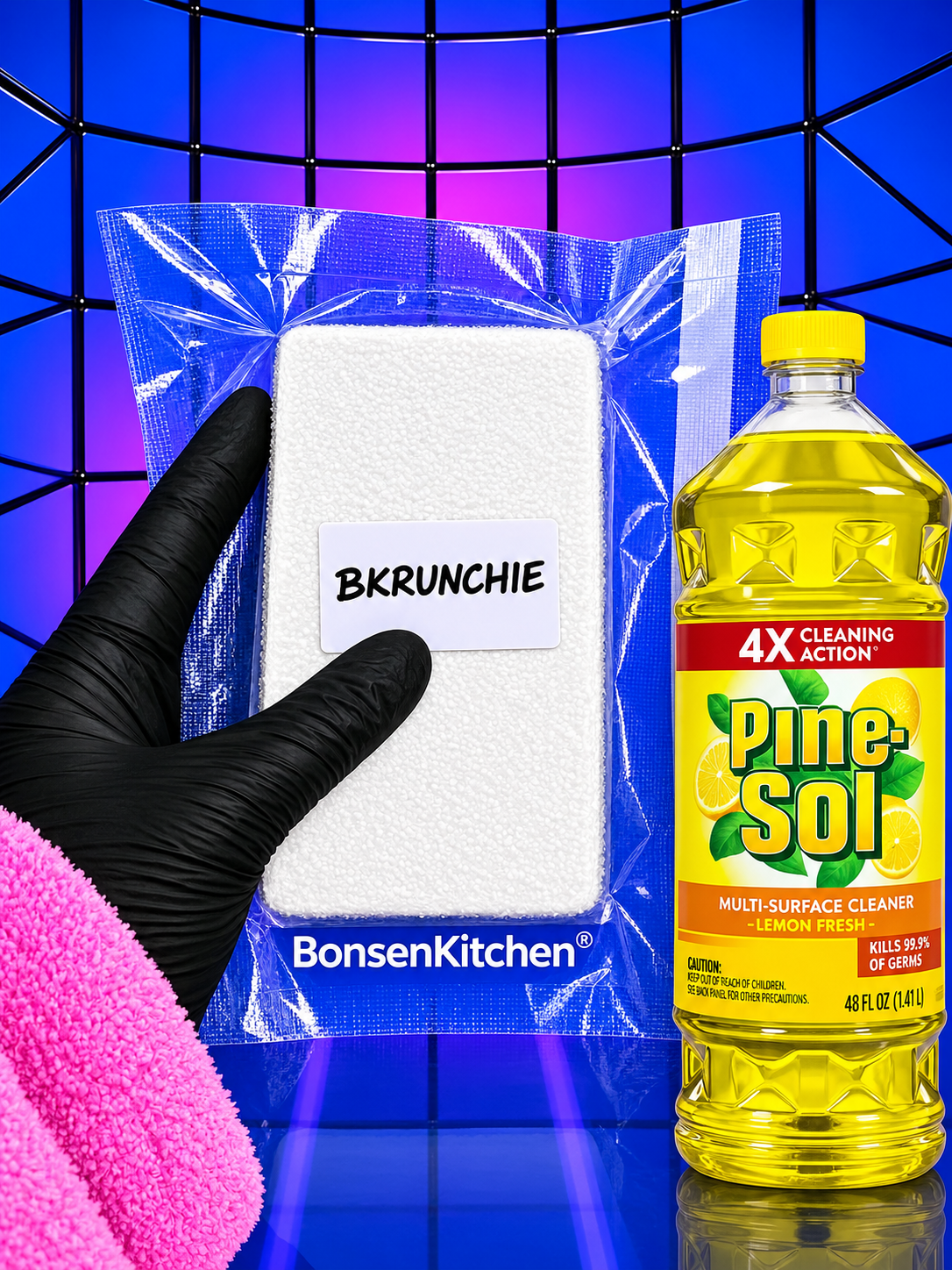 Pinesol lemon brick