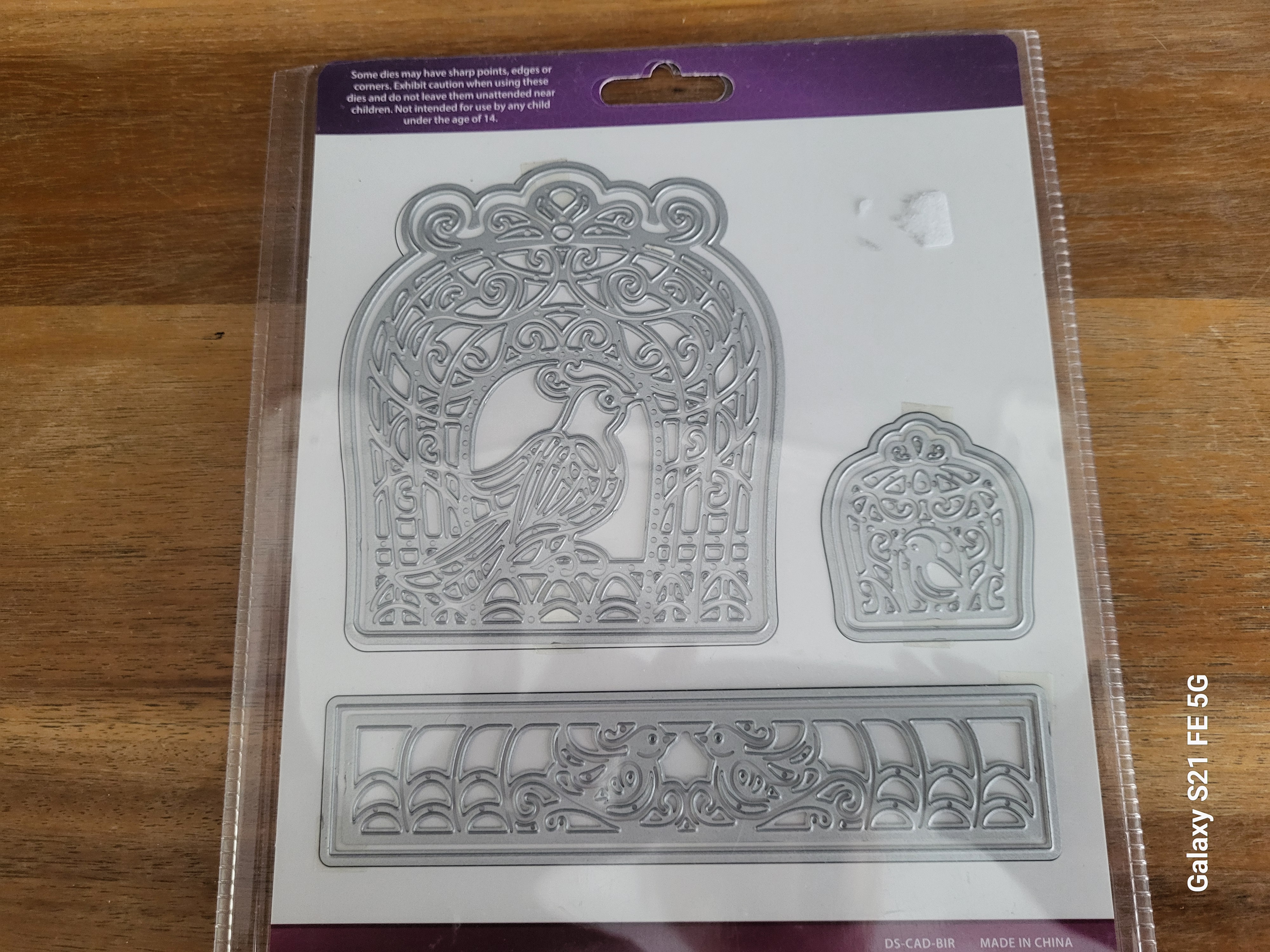 Die'sire Create-A-Card Die - Birdcage
