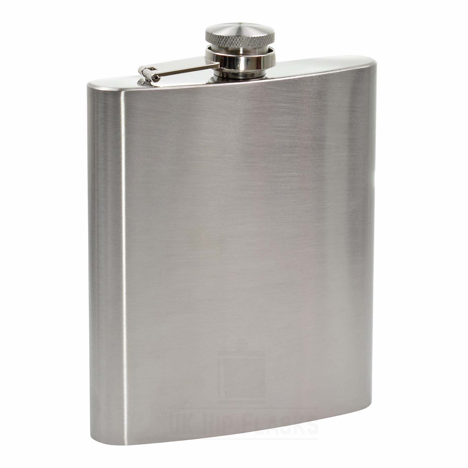 thumbnail image 2 of 18oz Stainless Steel 304 Hip Flask Set – With 2 Folding Cups & Carrying Case/Strap 2 of 2